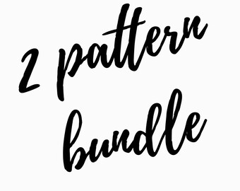 Cross Stitch pattern bundle, pick any 2 patterns, pattern deal, pattern discount, counted cross stitch, modern cross stitch patterns, pick 2