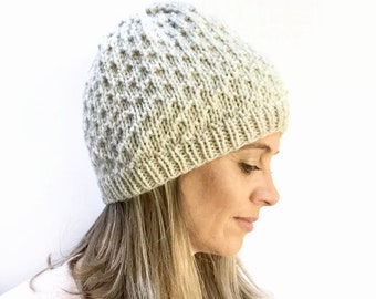 Knit Beanie | Fitted Hat | The Dotty Beanie