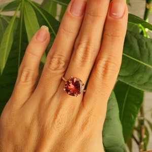 ENORME!!! Gioielli in argento 925 fatti a mano turchi Alexandrite Ladys Ring Diaspore