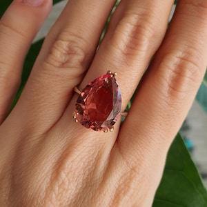 Turkish Handmade 925 Sterling Silver Jewelry Alexandrite Ladys Ring Diaspore