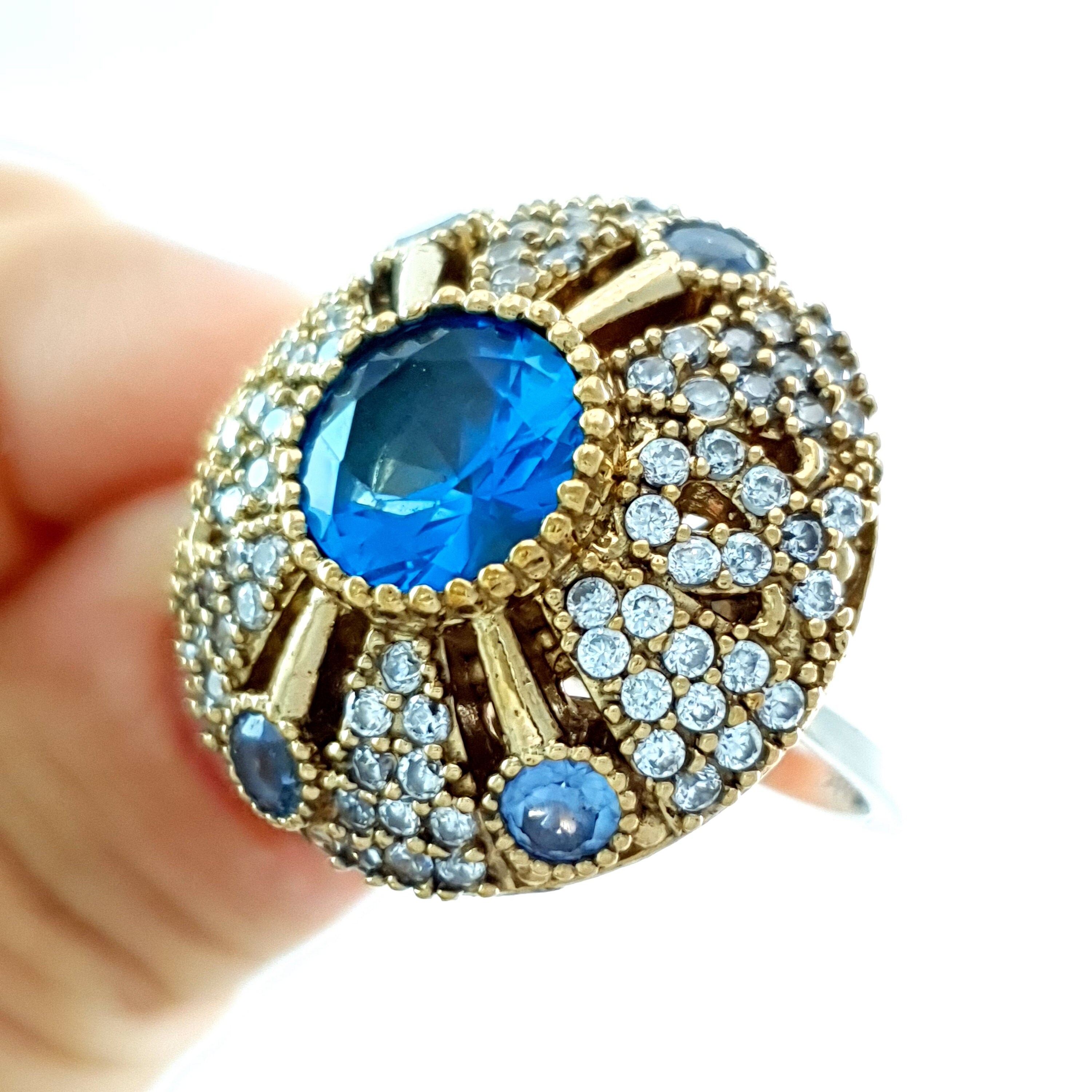 Turkish Jewelry 925 Sterling Silver Handmade Ladies Ring Turkish Jewelry 925 Sterling Silver Handmade Ladies Ring