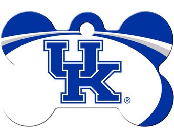 University of Kentucky Wildcats NCAA Pet ID Tag - Large Bone
