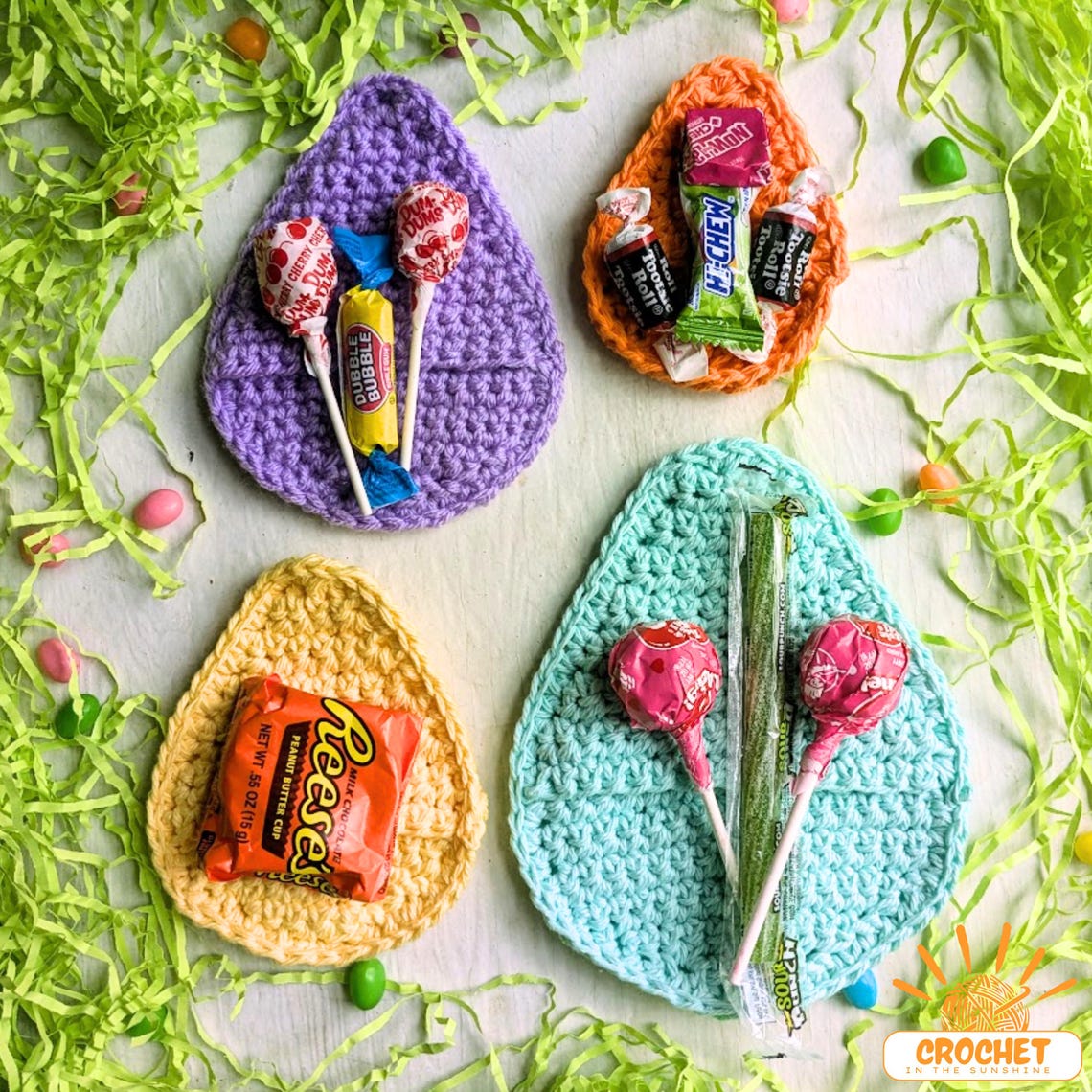 Reusable Easter Egg Crochet Pattern - Etsy