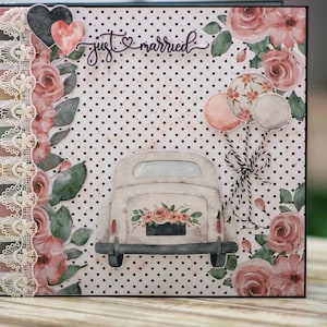 TUTORIAL, Blissfully Ever After, 10 x 10,  Scrapbook Album