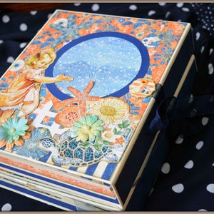 TUTORIAL (PDF) - Sun Kissed Scrapbook Folio