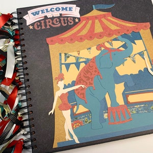 TUTORIEL (PDF) Album en carton gris 12x12, Grapch 45, Come One Come All