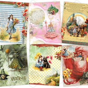 Yellow Brick Road, 8.5x11, Digital Scrapbook Paper