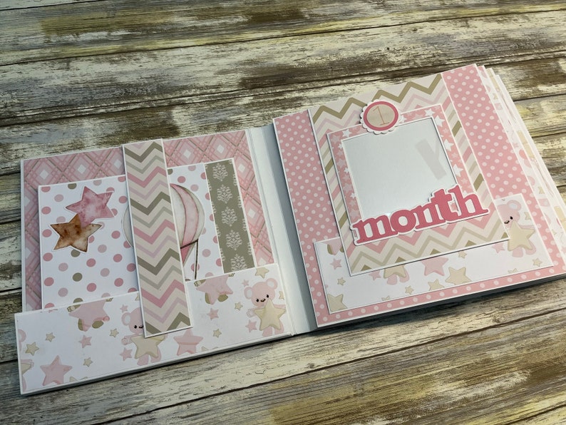 Baby's 1st Year Scrapbook Album Etsy