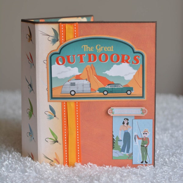 The Great Outdoors Scrapbook Mini Album