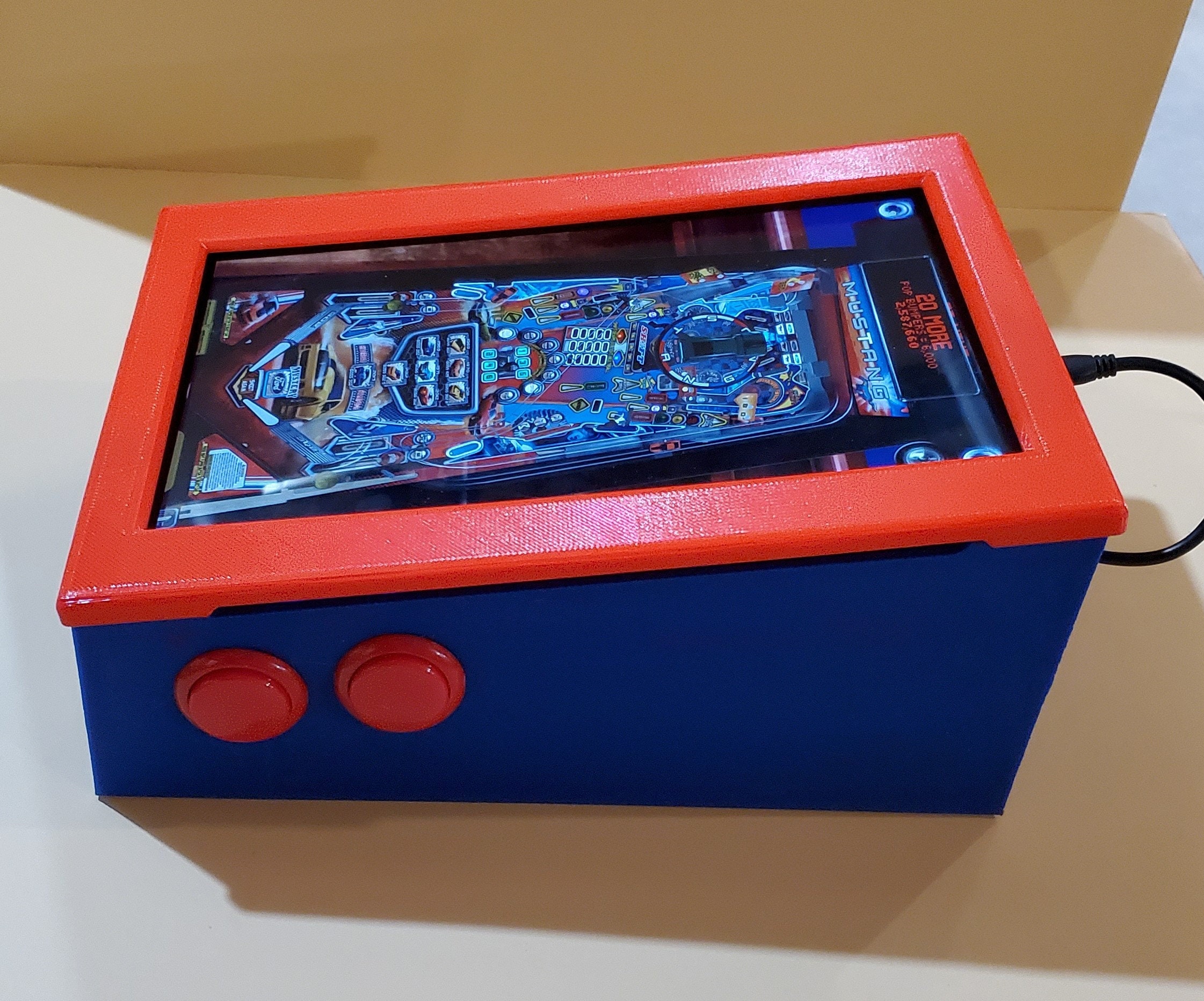 Tablet Based Virtual Pinball with Controls Tablet not Etsy
