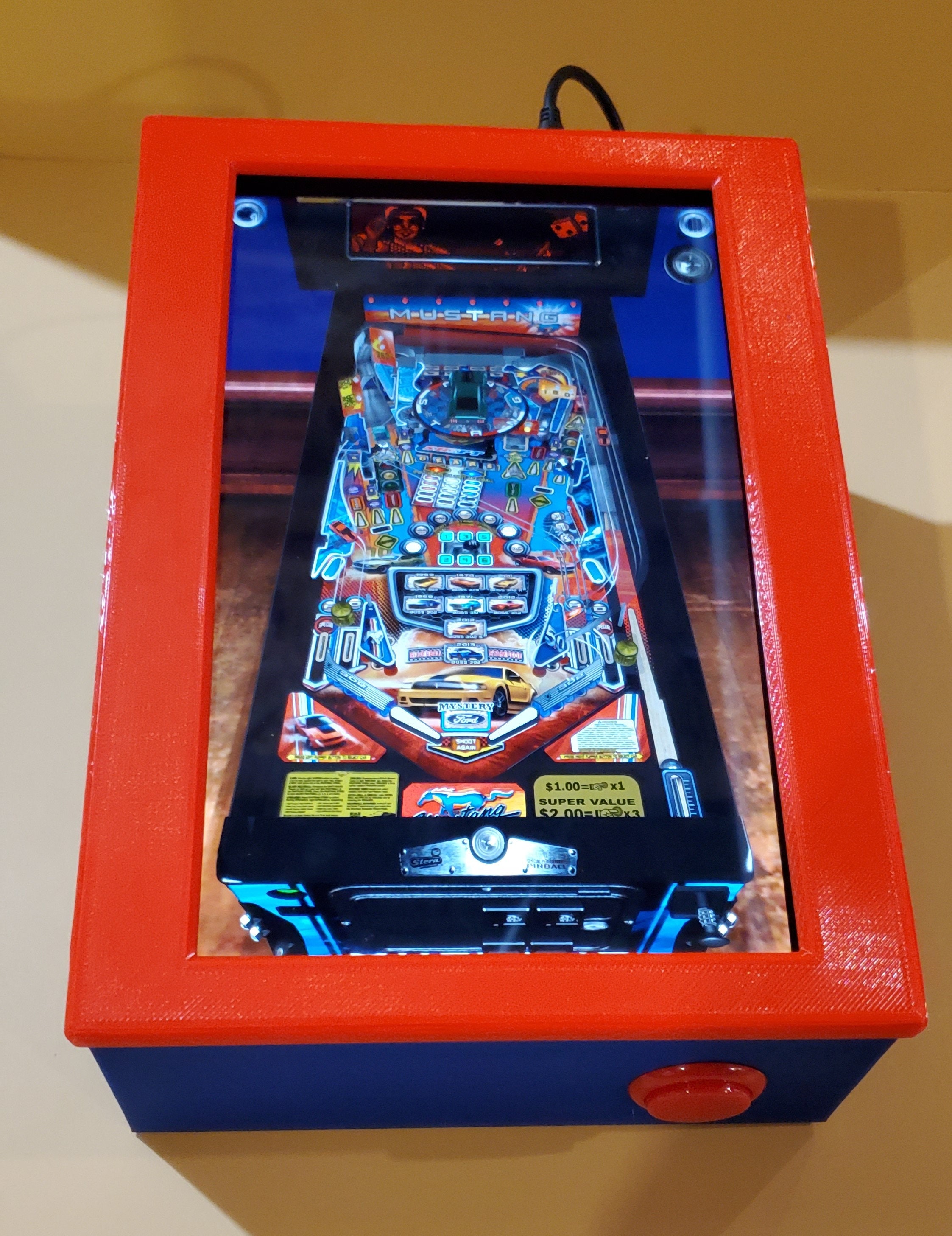 Tablet Based Virtual Pinball with Controls Tablet not Etsy