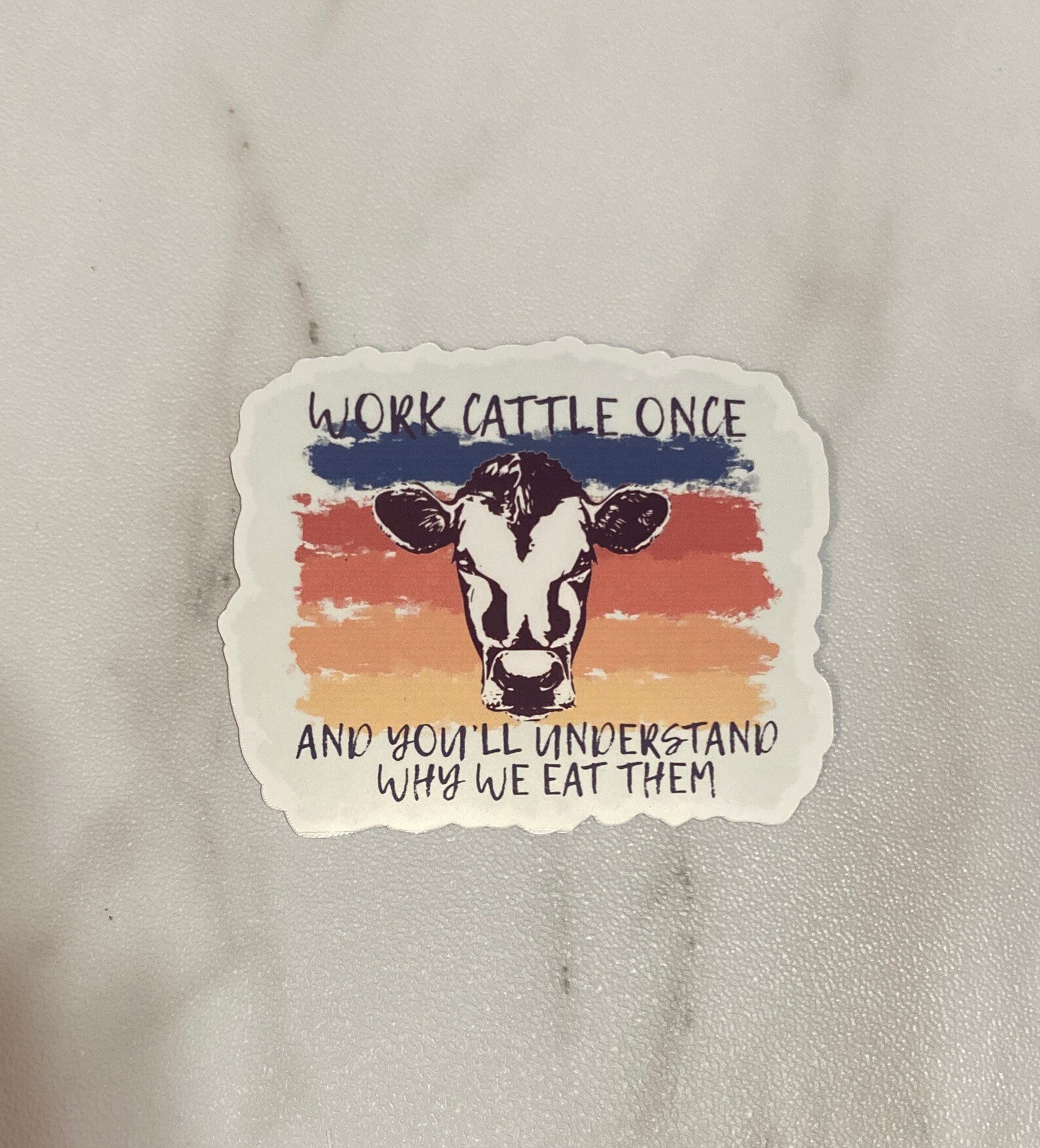 Cow sticker cattle stickers farm stickers farm sticker for Etsy