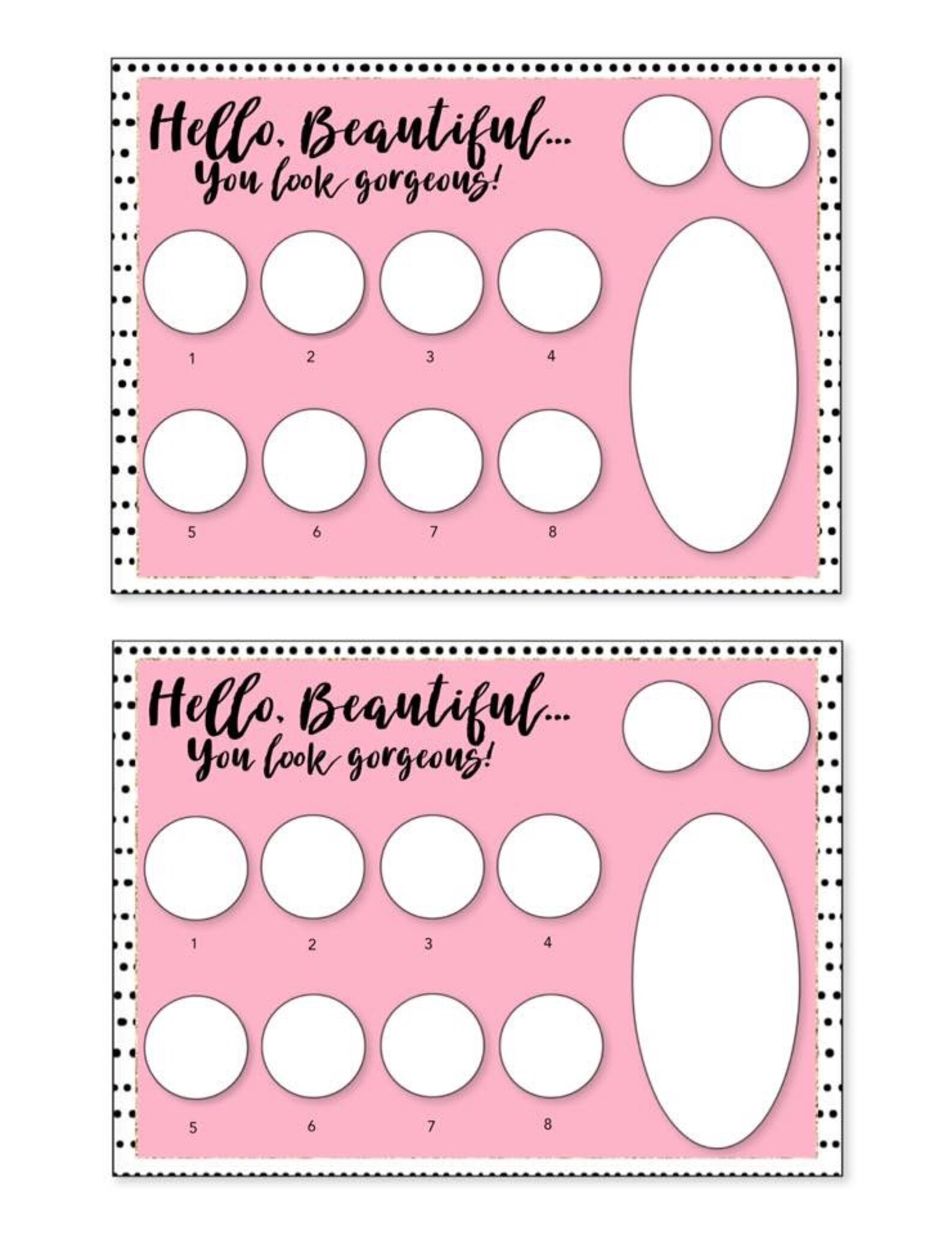 Direct Sales Pink Party Tray Inserts - PDF & JPEG - Etsy