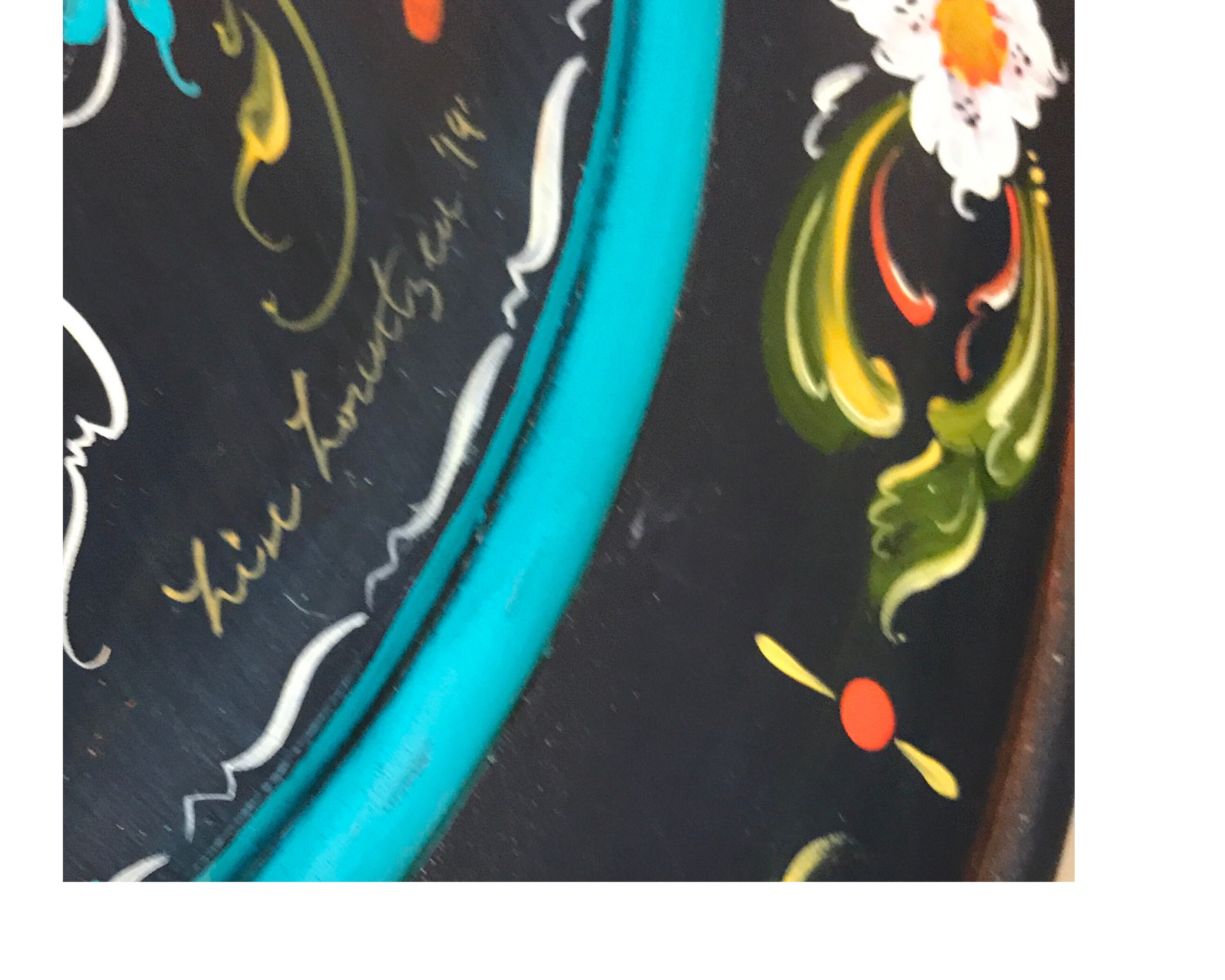 Painting Pattern Packet-rosemaling-rosemaling-os Plate #1-original