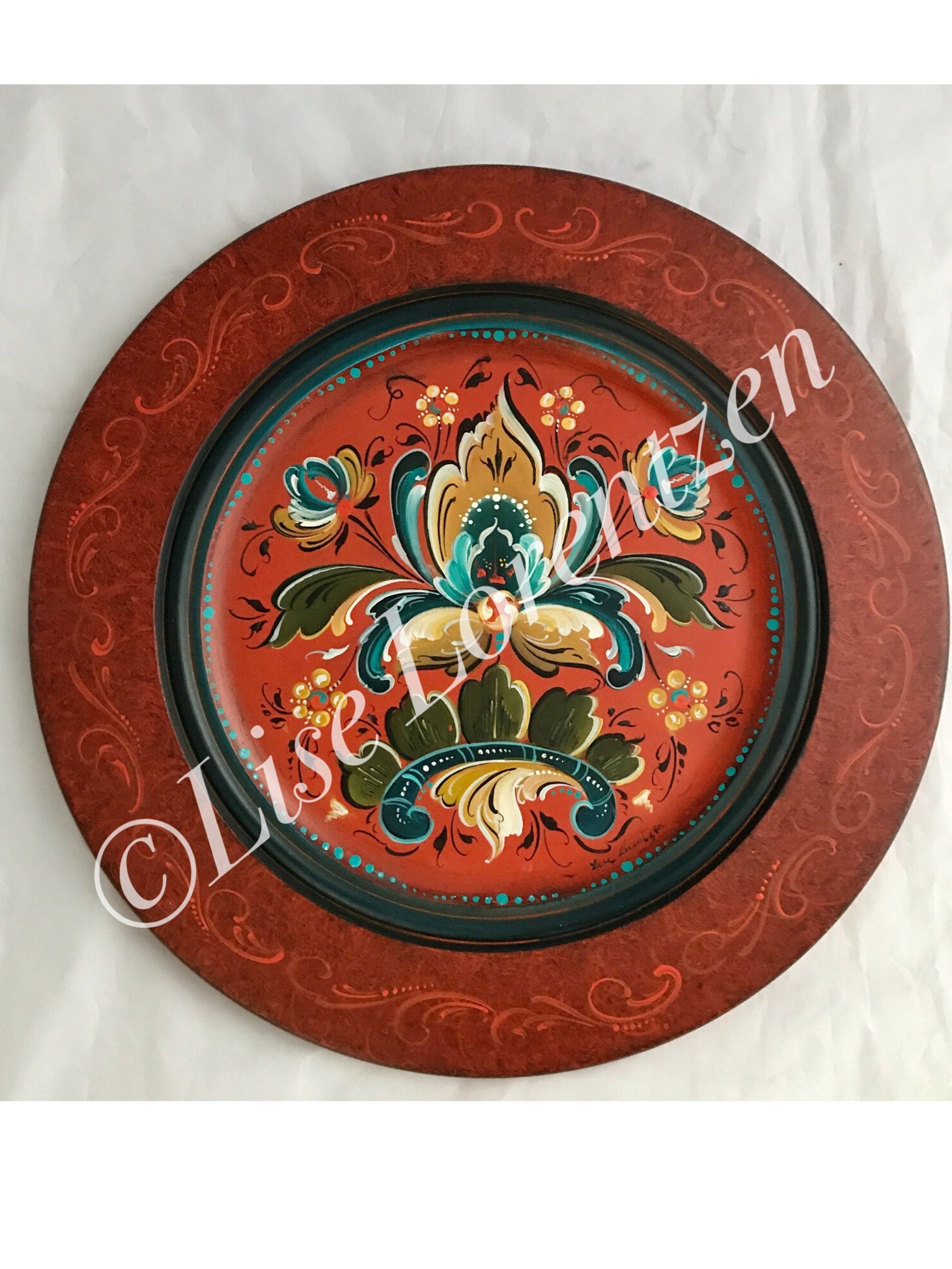 洋書 Porzellanmalerei Faszination Rosen Painting Pattern Packet-rosemaling-hallingdal Rosemaling 12