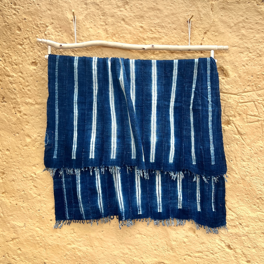 Indigo Mud Cloth, Mud Cloth Fabric, Mud Cloth, African Textile, African