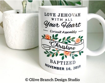 Custom Baptism Mug - JW