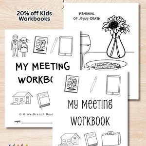 JW Kids Meeting Workbook Spanish | Ages 4-10 (Digital Download) image 3