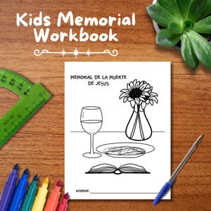 Cuaderno de actividades en memoria de los Testigos de Jehová en español (de 4 a 10 años) (descarga digital)