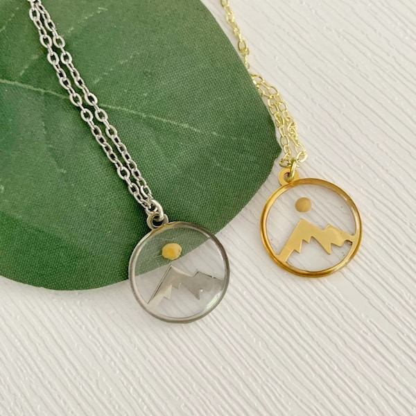 Mustard Seed & Mountains Faith Necklace | Real Mustard Seed | JW Gifts | Baptism Gift