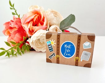 JW Suitcase Gift Card Holder | Printable Gift Box (Digital Download)