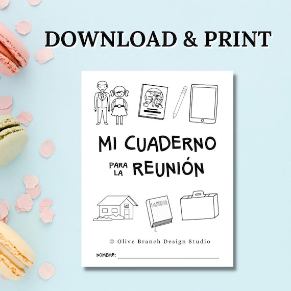JW Kids Meeting Workbook Spanish | Ages 4-10 (Digital Download)