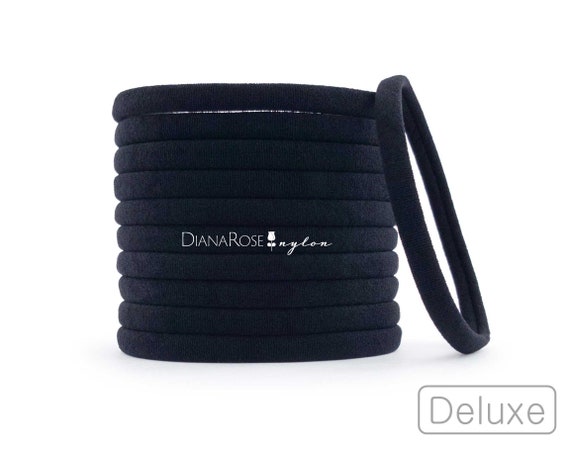 Jet Black Deluxe Nylon Headbands Baby Headband Wholesale Etsy