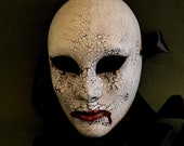 Woman 39 s masquerade mask. Halloween mask. Hand painted theater and carnival mask. Traditional full face Venetian mask. Cosplay costume mask.