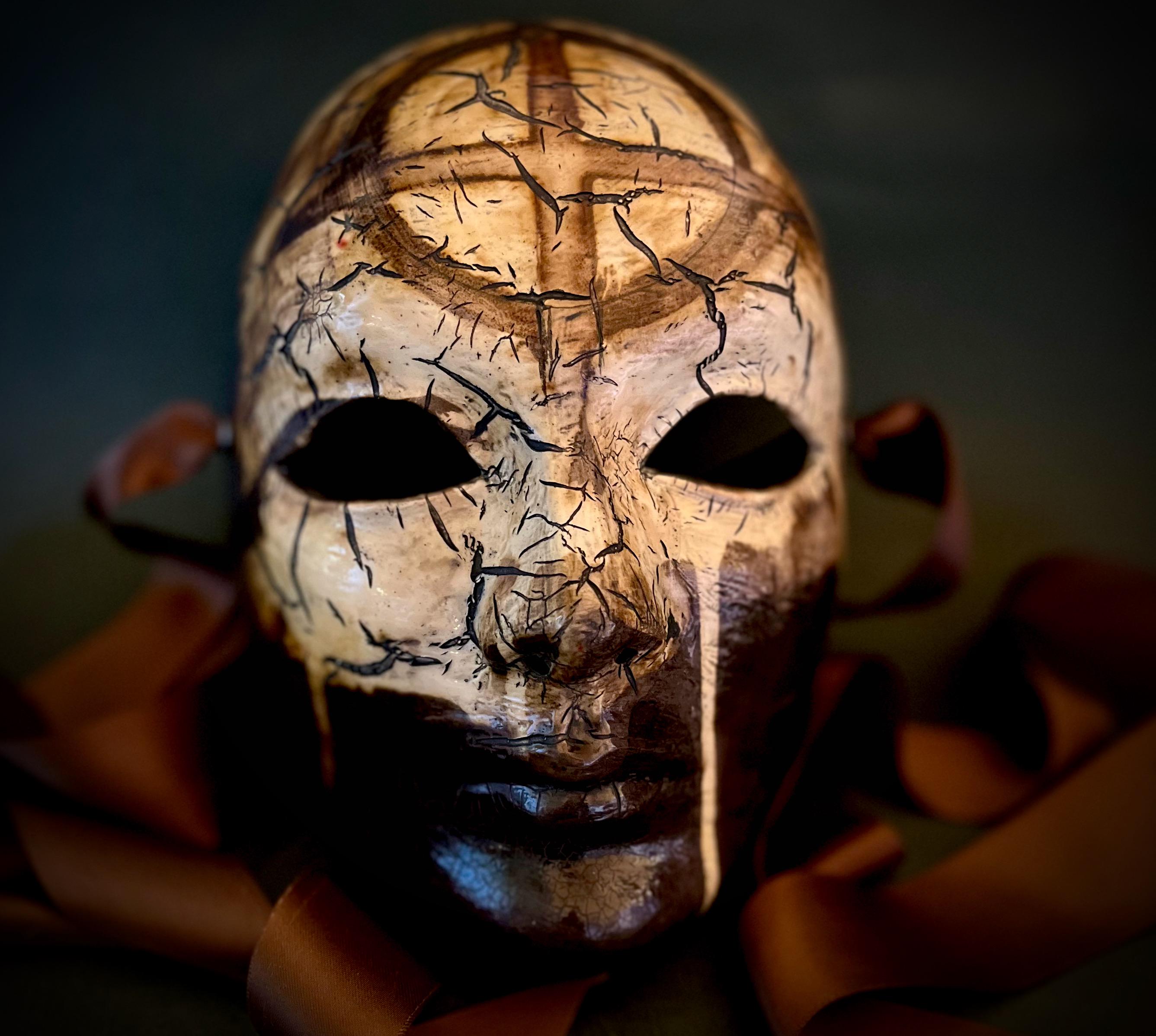 Zodiac Killer Horror Masquerade Mask. Mens Murder Mask. Scary