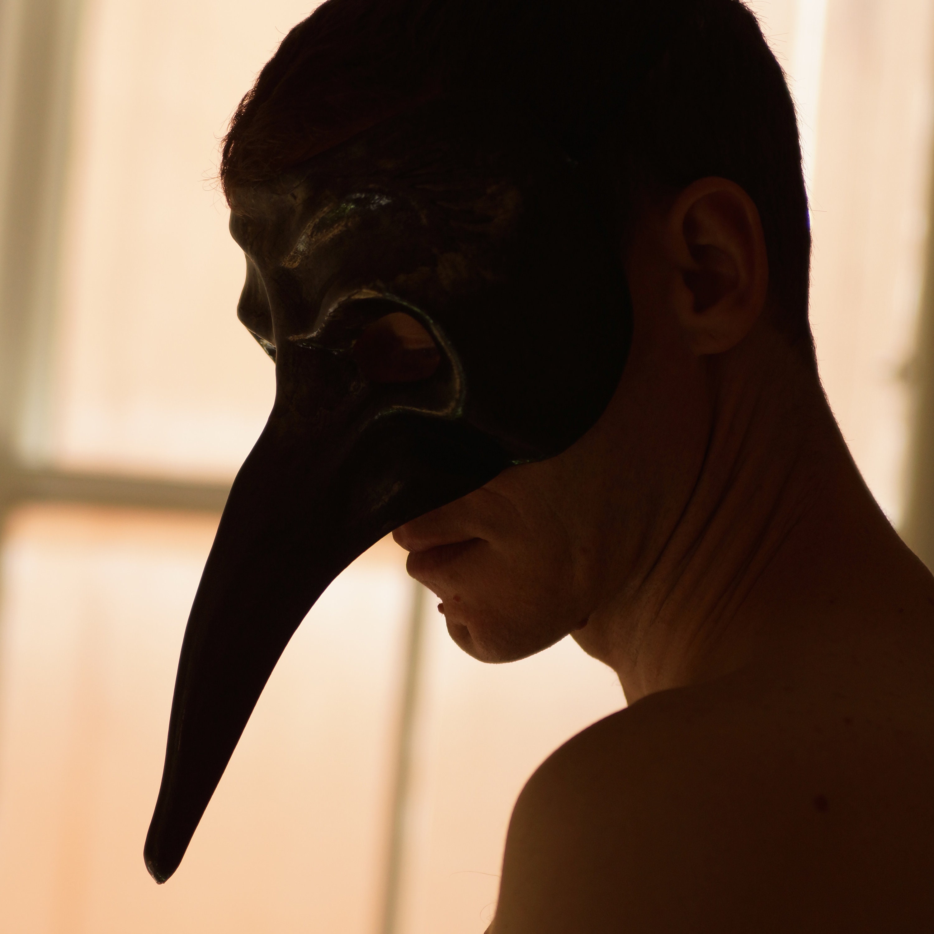 Mens Masquerade Mask. Half Face Halloween Mask for Men. Etsy UK