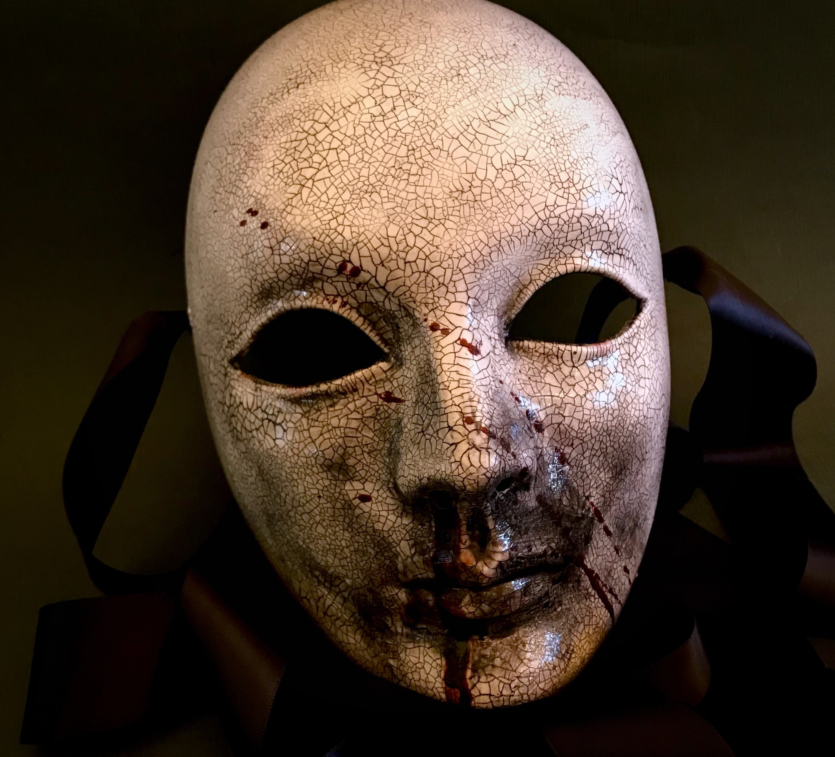 Halloween Gold Mask - Etsy Australia