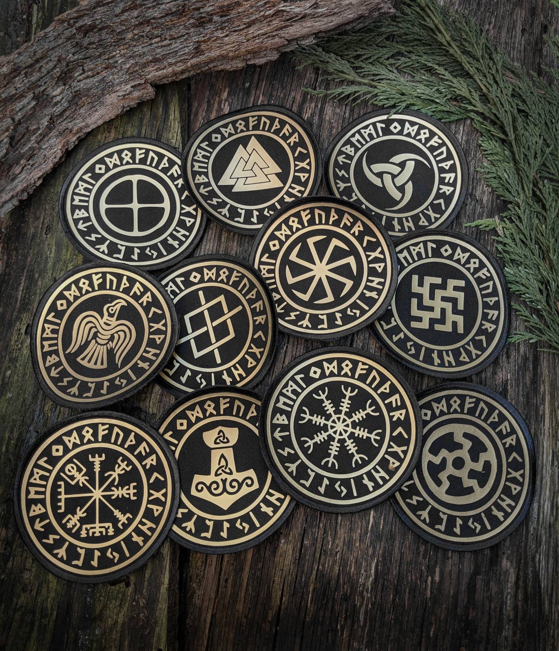 Wikinger Totem Aufkleber 100pcs, Ästhetische Dekoration Vinyl Sticker Für Sammelalbum, Laptop