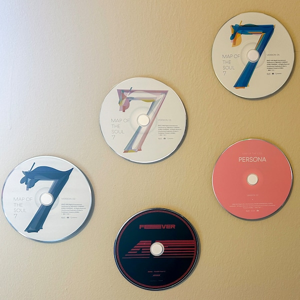 CD Wall Display Mount 3D Printed