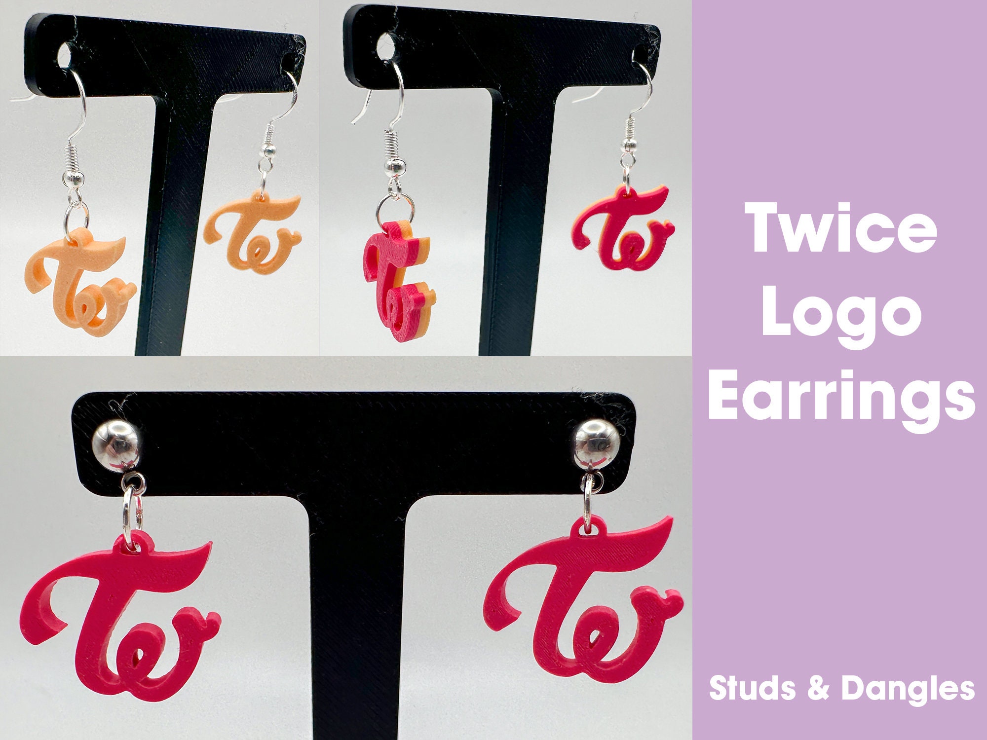 [HAESOOL] TWICEジヒョ着用☆925Silver☆YUE4486 Earrings HAESOO.L