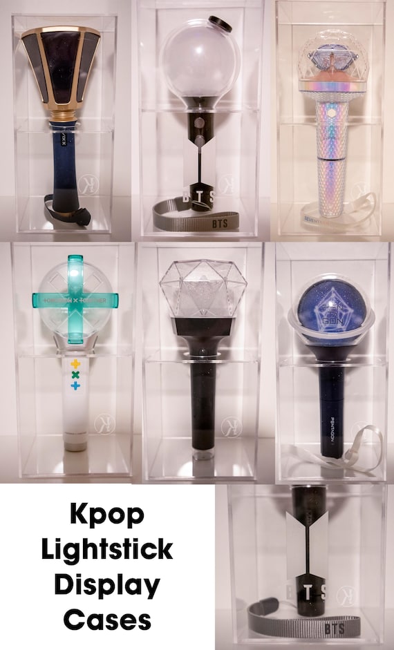 Acrylic Lightstick Display Case - Etsy