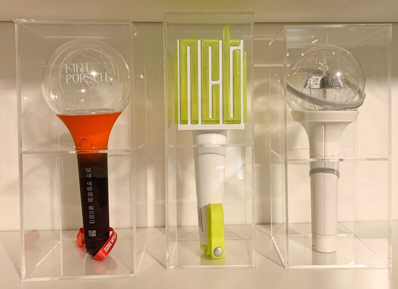 Acrylic Lightstick Display Case Etsy