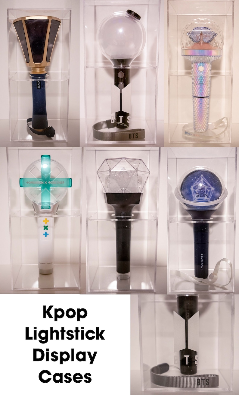 Acrylic Lightstick Display Case image 1