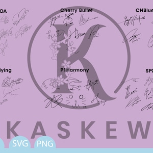 FNC Entertainment Group Signatures / Autographs svg, png, ai