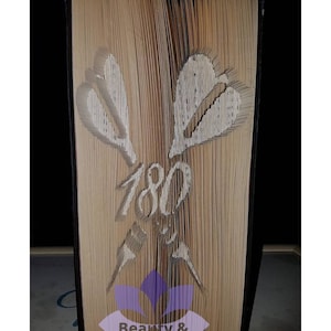 180 Darts C&F Book Folding Pattern