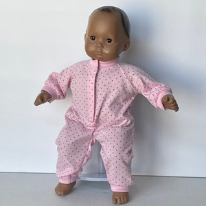 Pink romper   Doll clothes for 15 inch Bitty Baby
