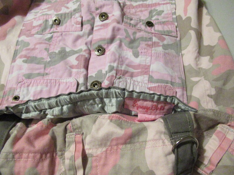 Mvi 2302 Upcycled Large Handmade Pink Camo Tote