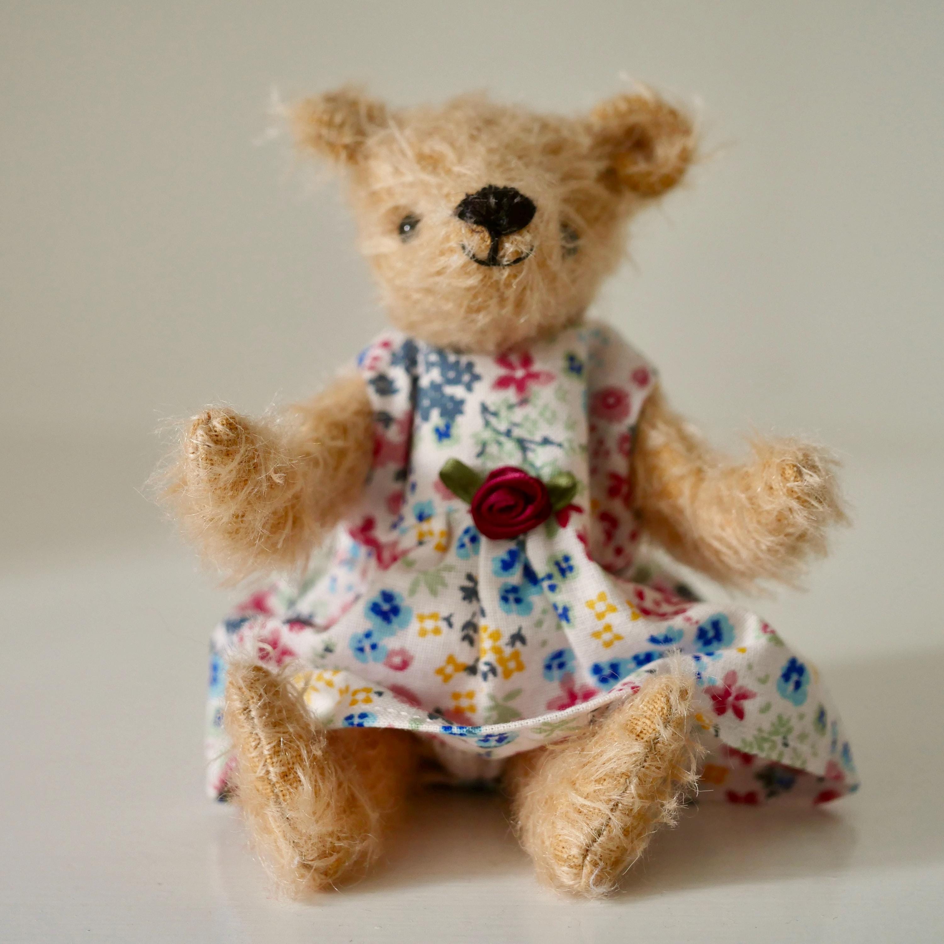 フランス アンティーク 20～30年代頃 テディベア シューボタン ドイツ