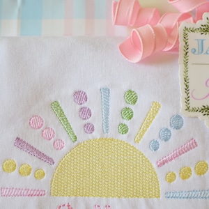 Sketch Stitch Sun Embroidery, Sunshine Sketch Embroidery, You are my Sunshine Embroidery, Sketch Sunshine Embroidery Design, Sunshine Design