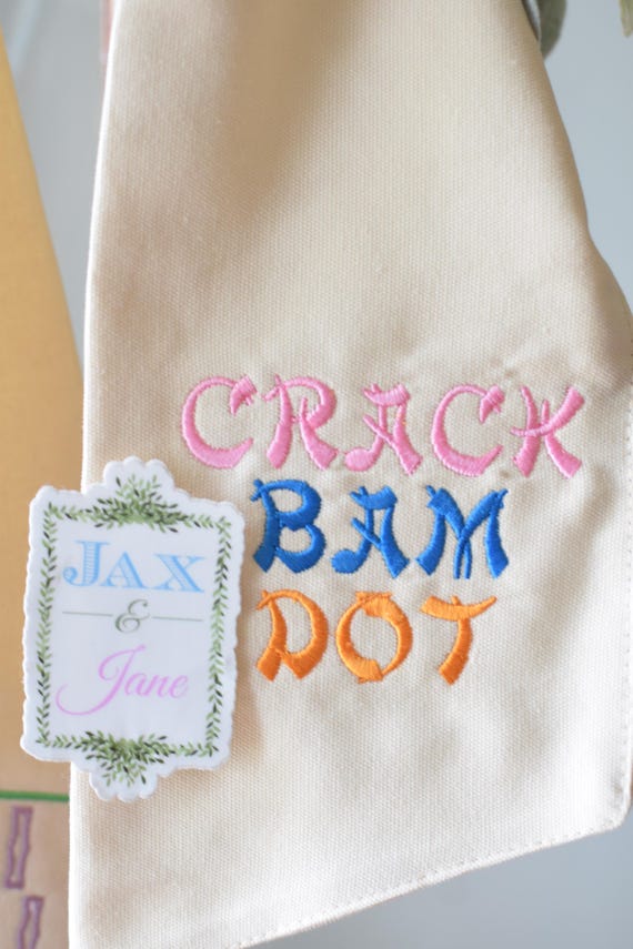 Mahjong Embroidery Design, Crack Dot Bam, Grandmillennial Embroidery (Digital Download)