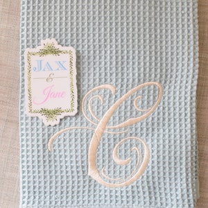 C Scroll Embroidery Design, C Embroidery Design, C Font, Fancy C Font Design, Embroidery Font C, C Monogram Font, E Machine Monogram Font