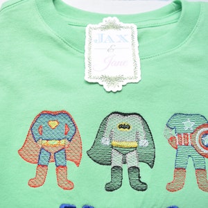 Boys Super Hero Embroidery Design, Superhero Embroidery Design, Super Heros Machine Embroidery Design, Sketch Design Super Heros, Sketch
