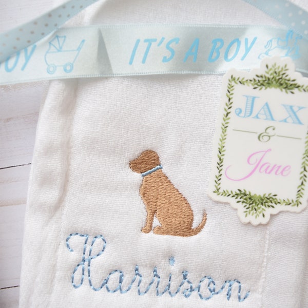 Mini motif de broderie chien de laboratoire, 3 tailles (téléchargement numérique)