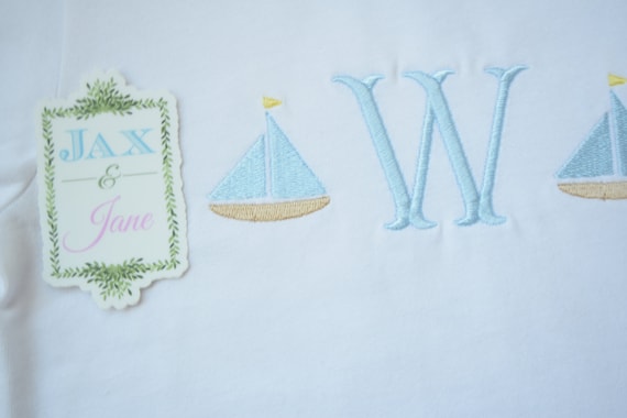 Sailboat Mini Fill Embroidery Design, Summer Embroidery, Beach embroidery, Mini Fill Sailboat Embroidery Design, Quick Stitch Sailboat