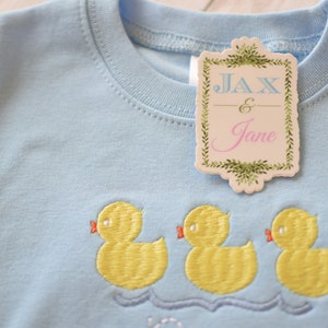 3 in a Row Filled Mini Duck Embroidery Design, Filled Mini Duck Design, Fill Mini Duck, Duck Filled Mini Design, Mini Duck Embroidery, Duck