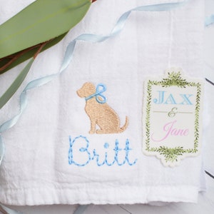 Mini laboratório preenchido com design de bordado em arco, design de bordado de mini cachorro preenchido, mini cachorro de preenchimento, design de mini cachorro preenchido, bordado de mini cachorro